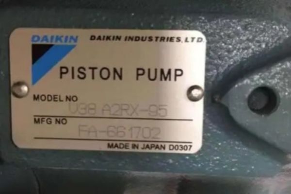 大金V系列变量型柱塞泵工作原理及控制方式，DAIKIN油泵